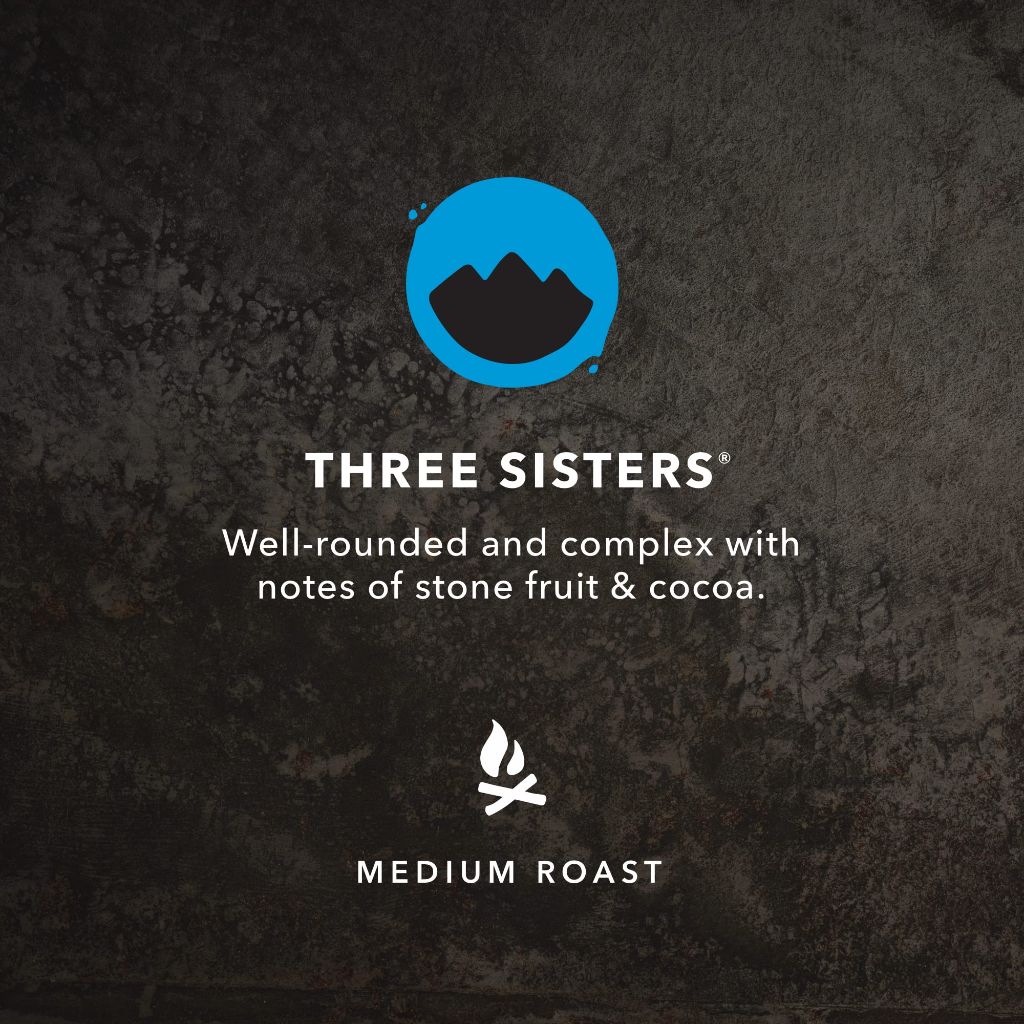 Kicking Horse Coffee, Three Sisters, Medium Roast, Whole Bean, 2.2 Pound