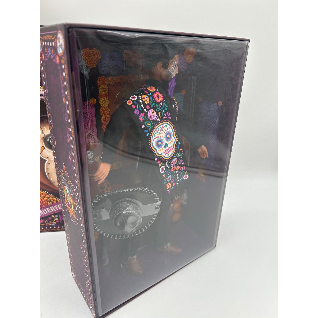 Barbie 2021 Dia De Muertos 2021 Ken Doll (12-in) Wearing Embroidered Shirt & Serape