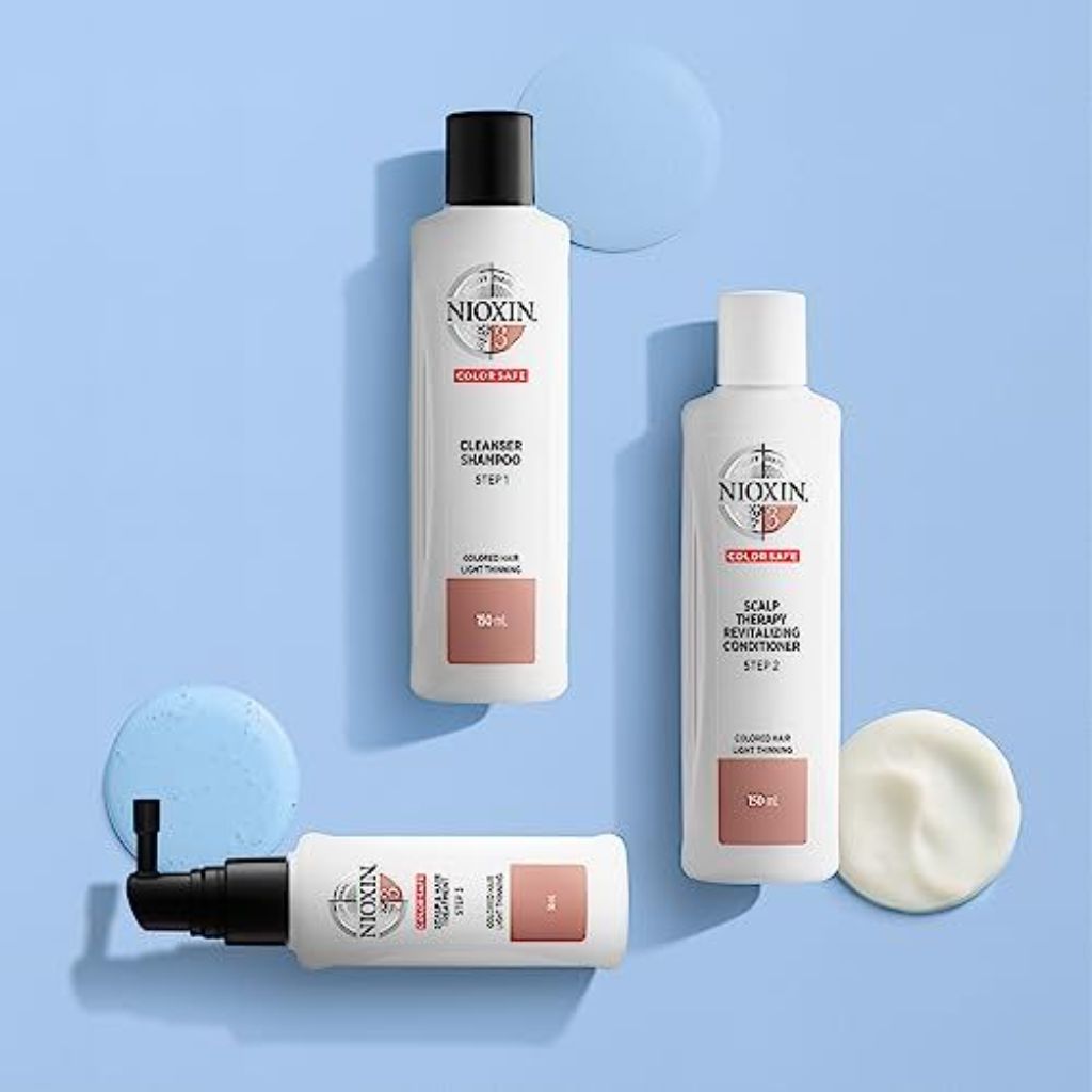 Nioxin by Nioxin 3 PIECE MAINTENANCE KIT SYSTEM 3 with CLEANSER 10.1 OZ & SCALP THERAPY 10.1 OZ