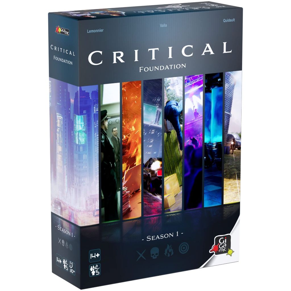 Gigamic Critical: Foundation (Season 1) Role-Playing Game, Ages 14+