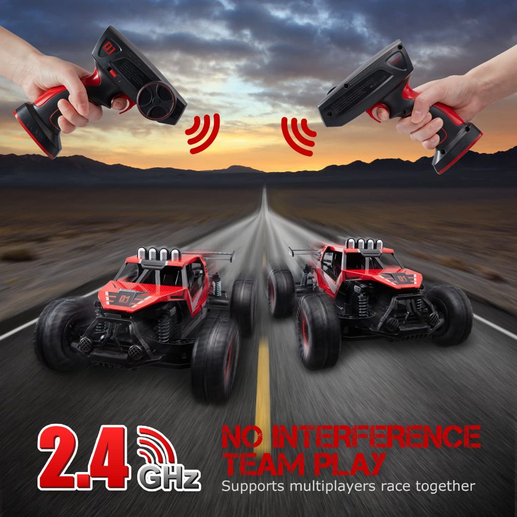 SGILE Remote Control Car Toy for Boys, 2.4 GHz RC Drift Race Car
