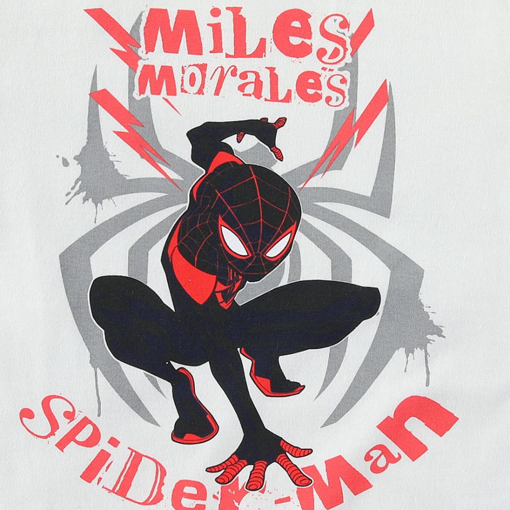 Marvel Spider-Man Miles Morales Boys Short Sleeve T-Shirt and Shorts Set for Little and Big Kids
