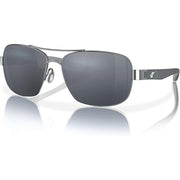 Fin-Nor Sandspur Sunglasses - Satin Gunmetal/Frosted Matte Gray Frame/Gray Glass Lenses