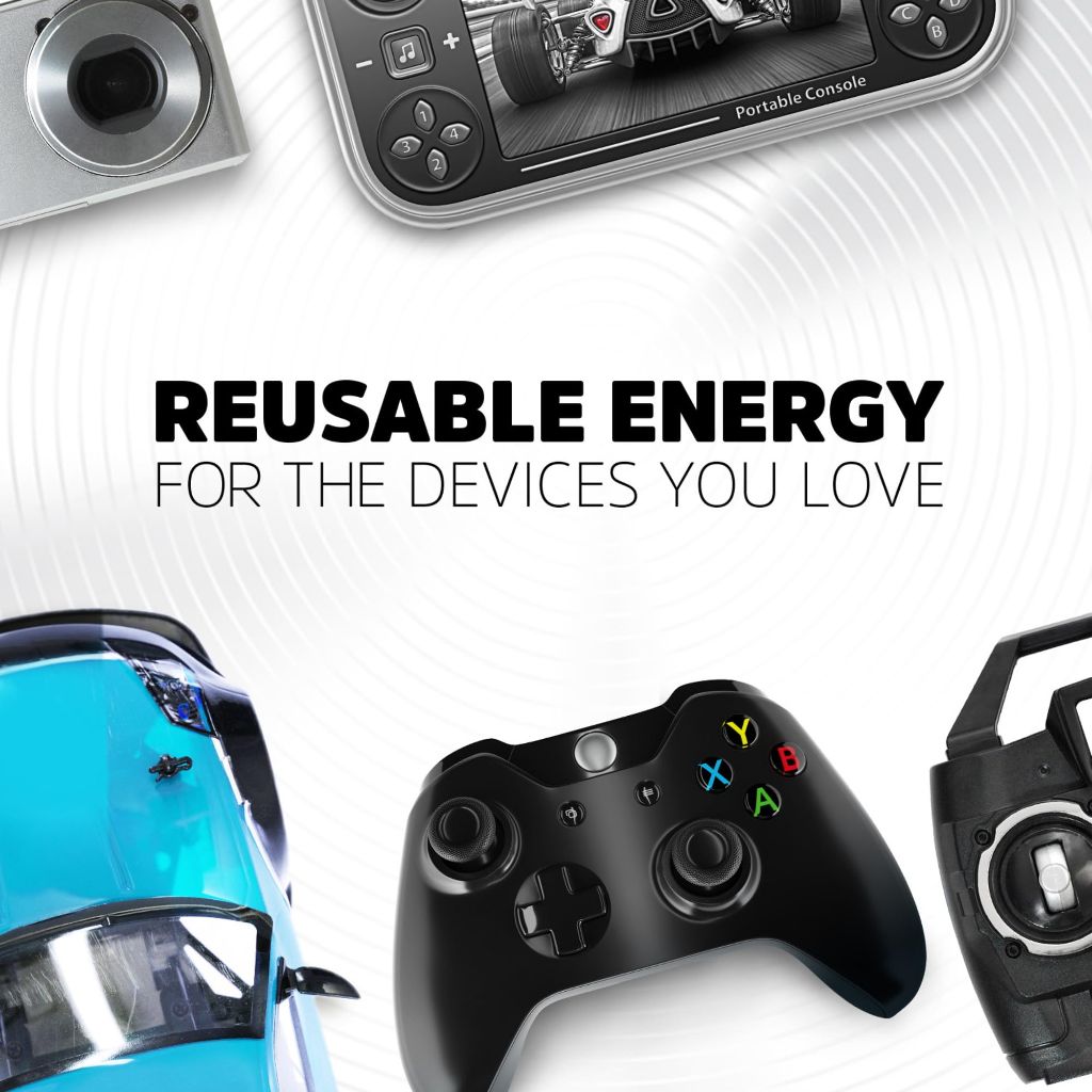 Energizer Rechargeable NiMH Battery AA 1.2 V Power+ 2000 mAh 4-Blister [EN-PWRPL2000B4]