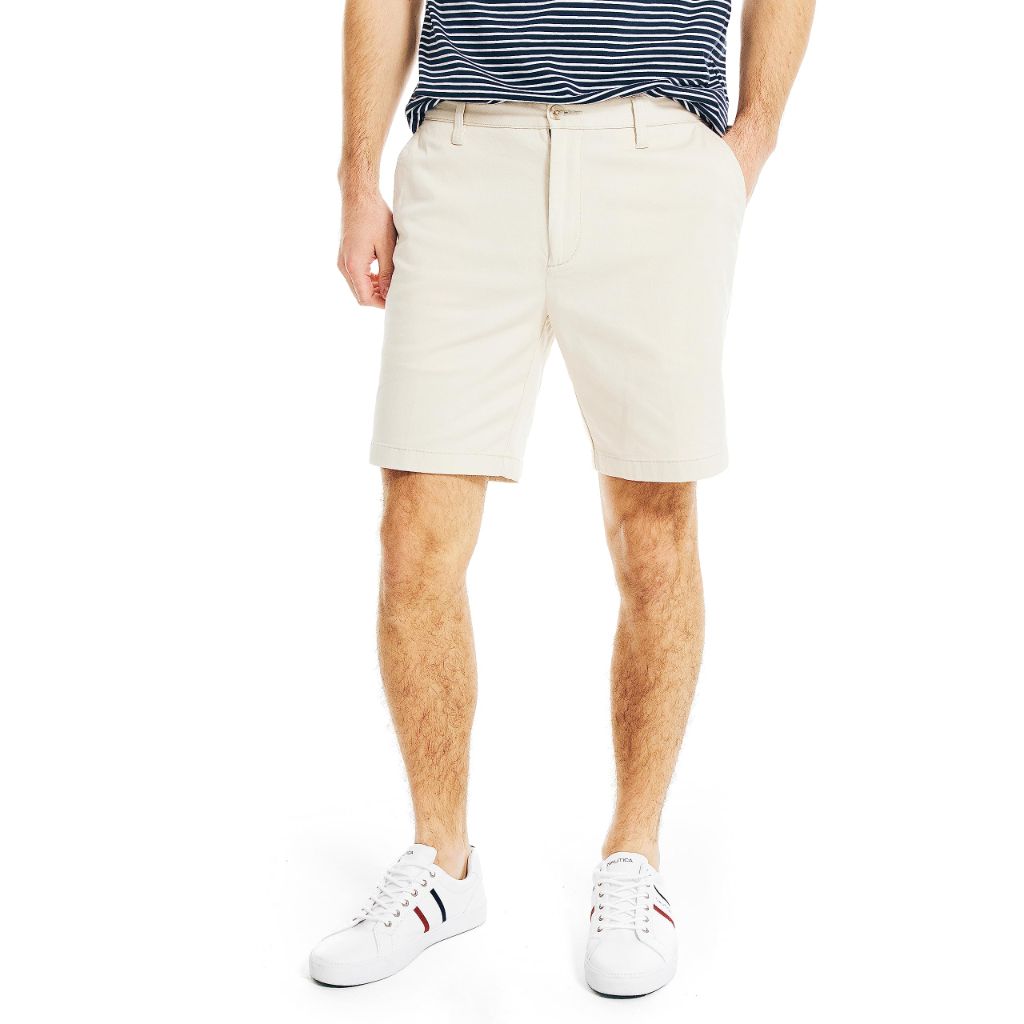 SZ 36, Nautica Stretch Twill Classic Fit Performance Deck Shorts