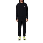 Lacoste Men's Tapered Fit Sweatpants, Black, Small