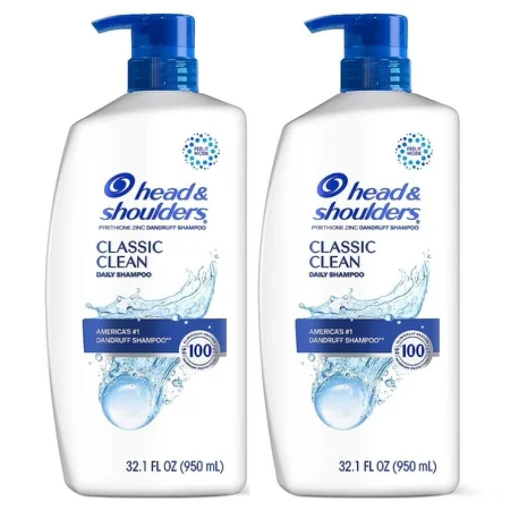 Head & Shoulders Classic Clean Daily-Use Anti-Dandruff Shampoo - 32.1 fl. oz. Twin Pack