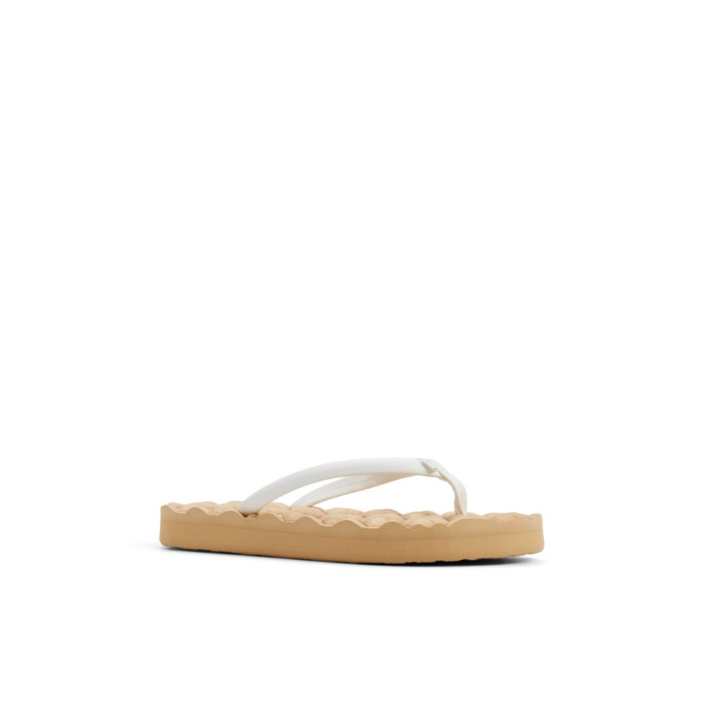 SZ 9, Roxy Women's Shoresoft Flip Flop | White