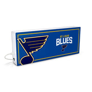 SOAR NHL LED Ambience Light Box: Elevate Your Space with Officially Licensed Wall Décor, St. Louis Blues