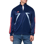 Adidas Men's House of Tiro Nations Pack Sportswear Track Top, Dark Blue/Blue/Semi Lucid Red, X-Small