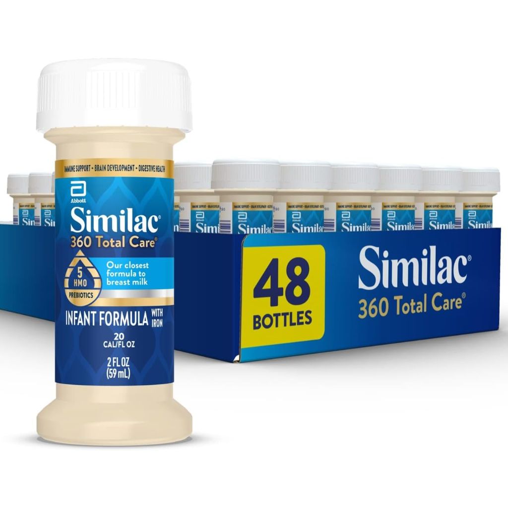 Similac 360 Total Care Ready-to-Feed Infant Formula - 2 fl. oz. (48ct)