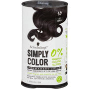 Schwarzkopf Simply Color Permanent Hair Color - 1.0 Jet Black - 5.7 Fl Oz
