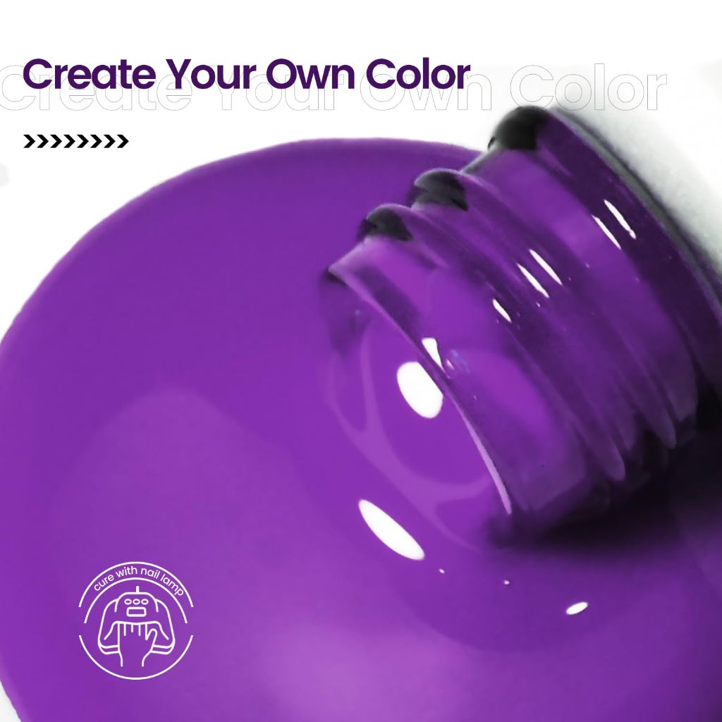 JODSONE 16.5ml Gel Nail Polish Dark Purple Polish