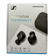 Sennheiser Momentum True Wireless 3 Bluetooth Splash Resistant Earbuds - Black