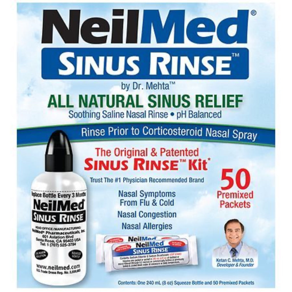 NeilMed Pharmaceuticals Original Sinus Rinse Kit Packets - 50ct