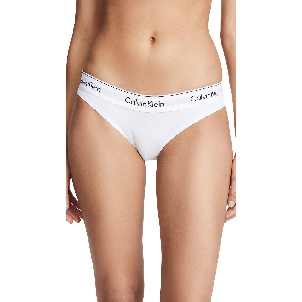 SZ S, Calvin Klein Modern Cotton Stretch Bikini Panty, White