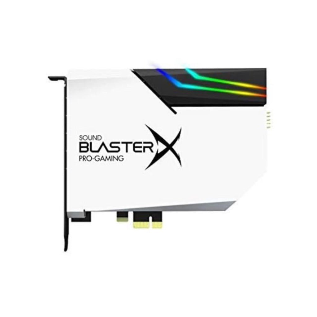Creative Sound Blasterx Ae-5 Plus Pure Edition Sabre32 Ultra-class 32-bit/384khz Pci-e Gaming Sound Card and Dac with Dolby Digital and Dts, Xamp.