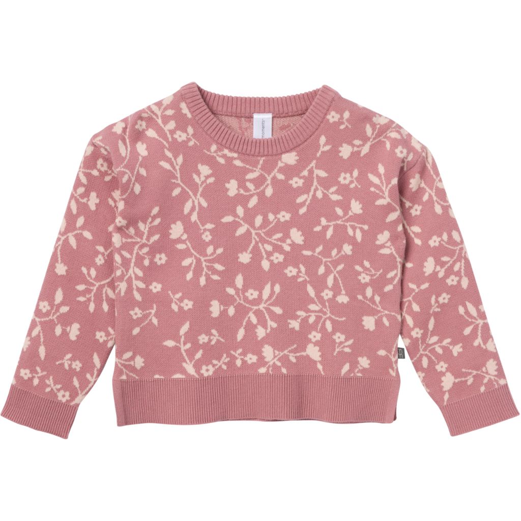 Modern Moments by Gerber Baby Girls' Mommy and Me Sweater Knit Pant, Dark Rose Branches, X-Small