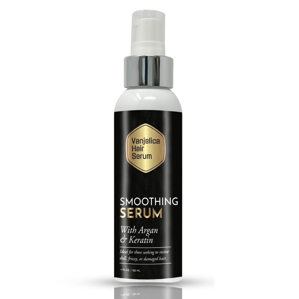Vanjelica Hair Smoothing Serum w/Argan & Keratin - 4 fl. oz.