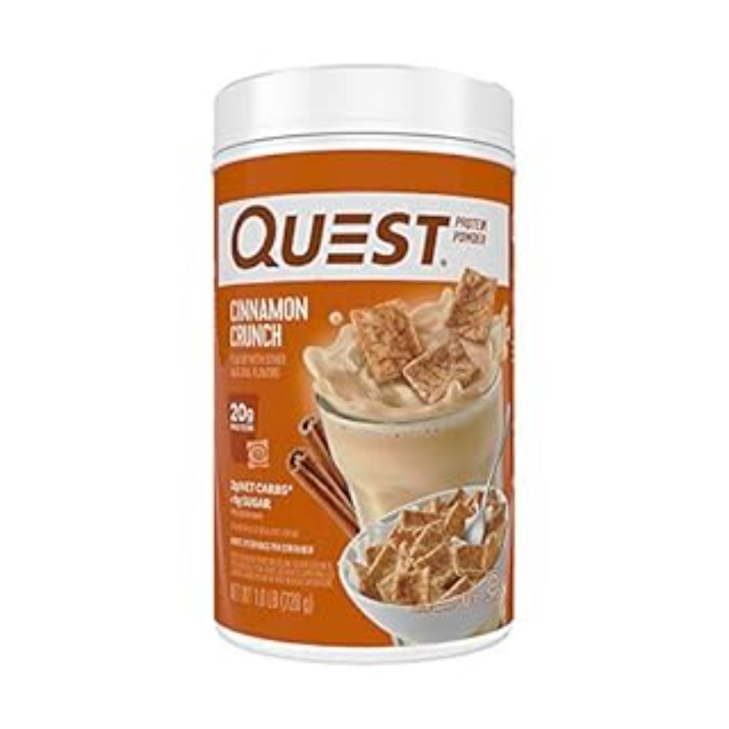 Quest Protein Powder  Cinnamon Crunch  20g Protein  1.6 lb.  25.6 oz