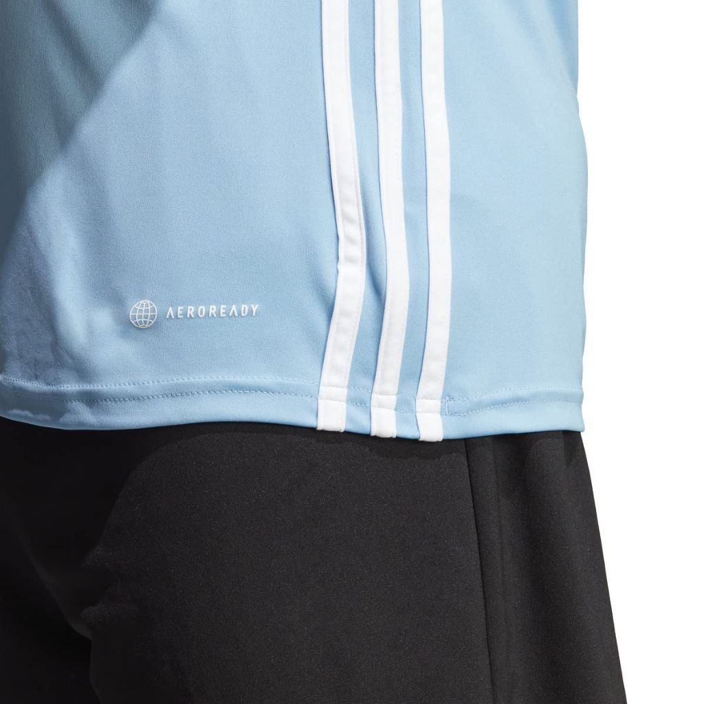 adidas Men's Tabela 23 Jersey - Team Light Blue/White, Size XLT +3"
