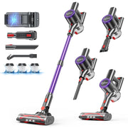 PINICO Cordless Vacuum Cleaner (Purple)