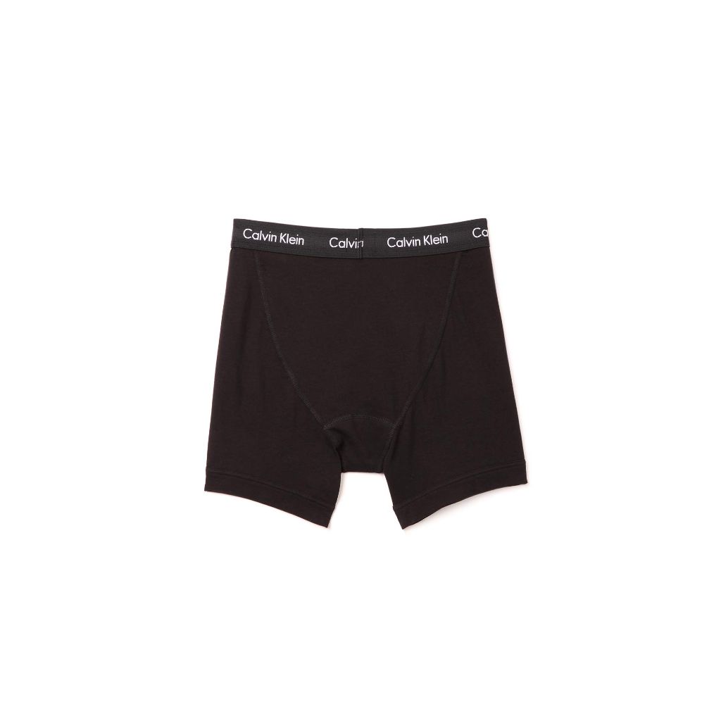 Calvin Klein Men's Cotton Stretch Multipack Boxer Briefs, Black, Medium