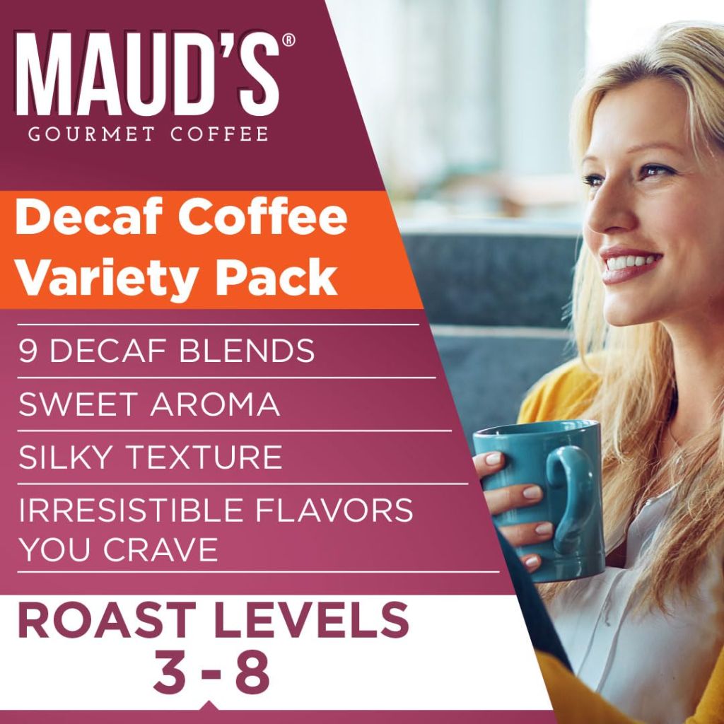 Maud's Decaf Coffee Pods Variety Pack, 80 ct