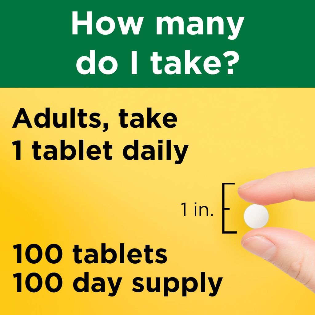 Nature Made - Vitamin D3 2000 IU - 100 Tablets