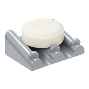 DOXOLOGY Self Draining Soap Dish - Marble Gray