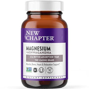 New Chapter, Magnesium + Ashwagandha, 90 Count