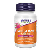 NOW Foods Supplements, Methyl B-12 (Methylcobalamin) 5,000 mcg, 60 Tablets