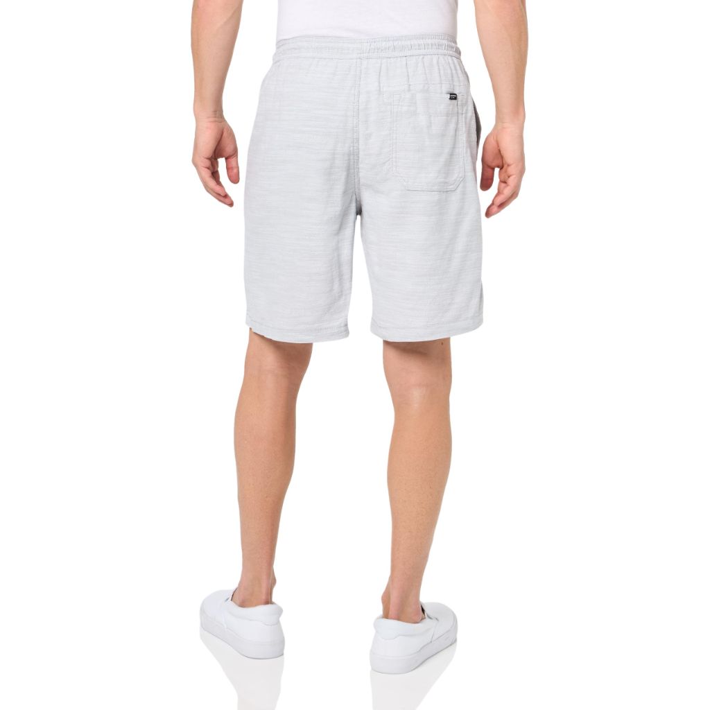 SZ XL, Marina Cotton Slub Elastic Pull-On Shorts | Griffin