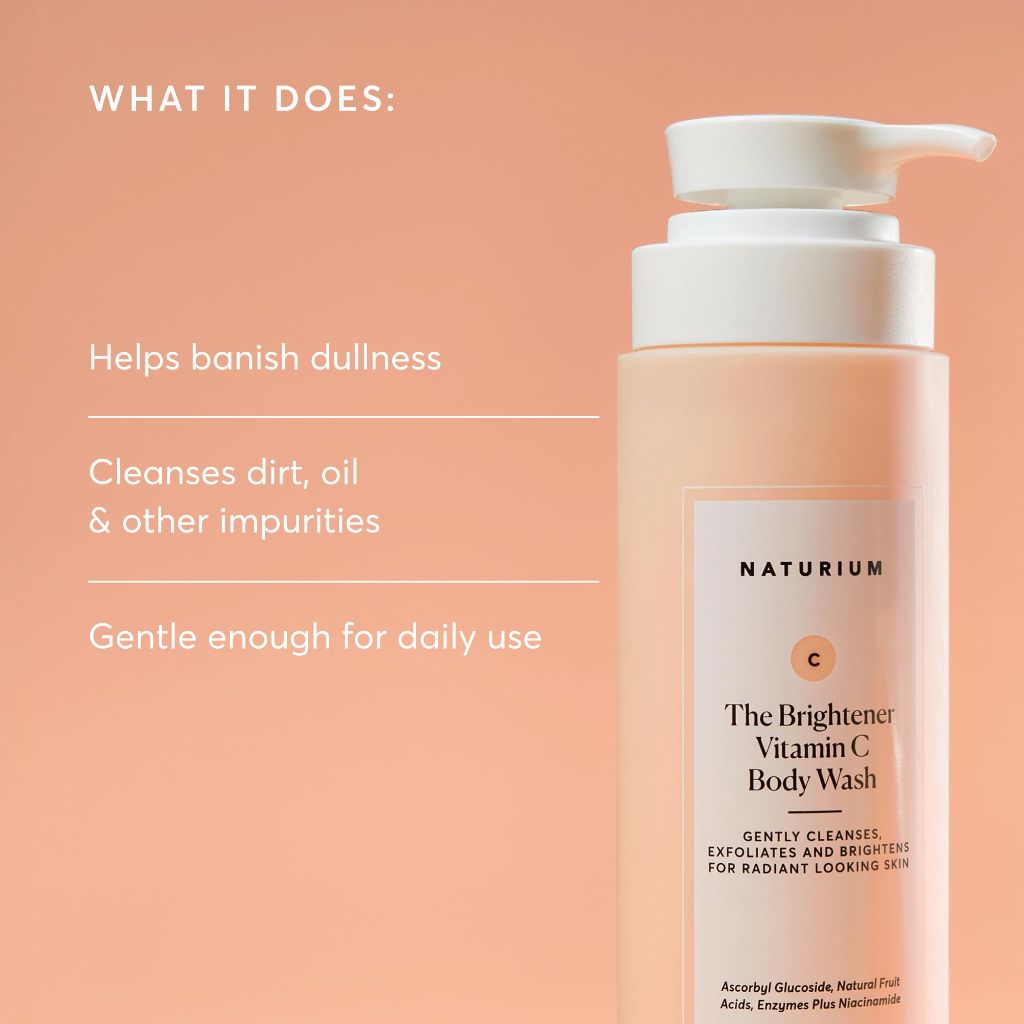 Naturium The Brightener Vitamin C Body Wash, 16.9 oz