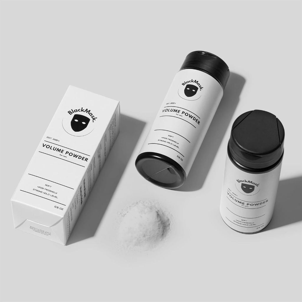 BlackMask Texture Powder for Men, (Pack of 2)