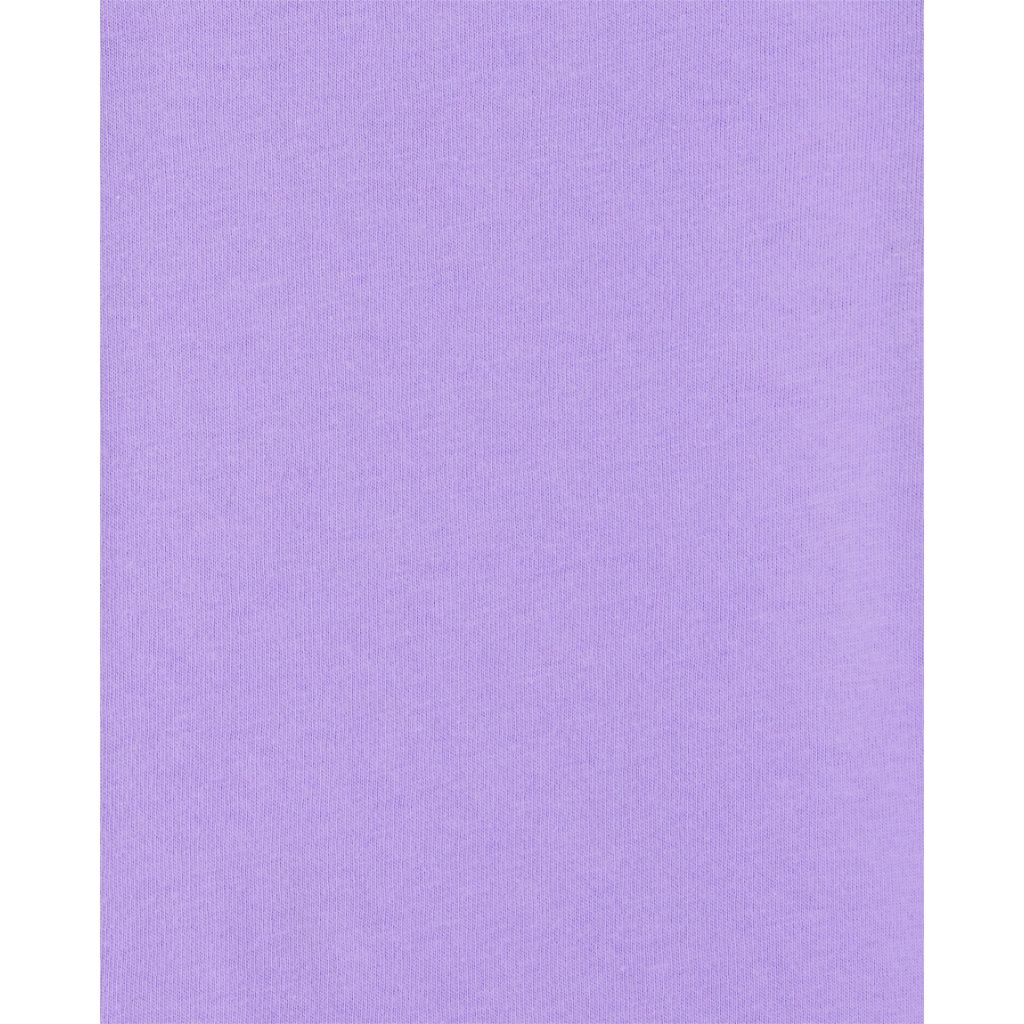 The Children's Place,Baby and Toddler Girls High Low Basic Layering Tee,Lacrosse Violet NEON,6-9MONTHS
