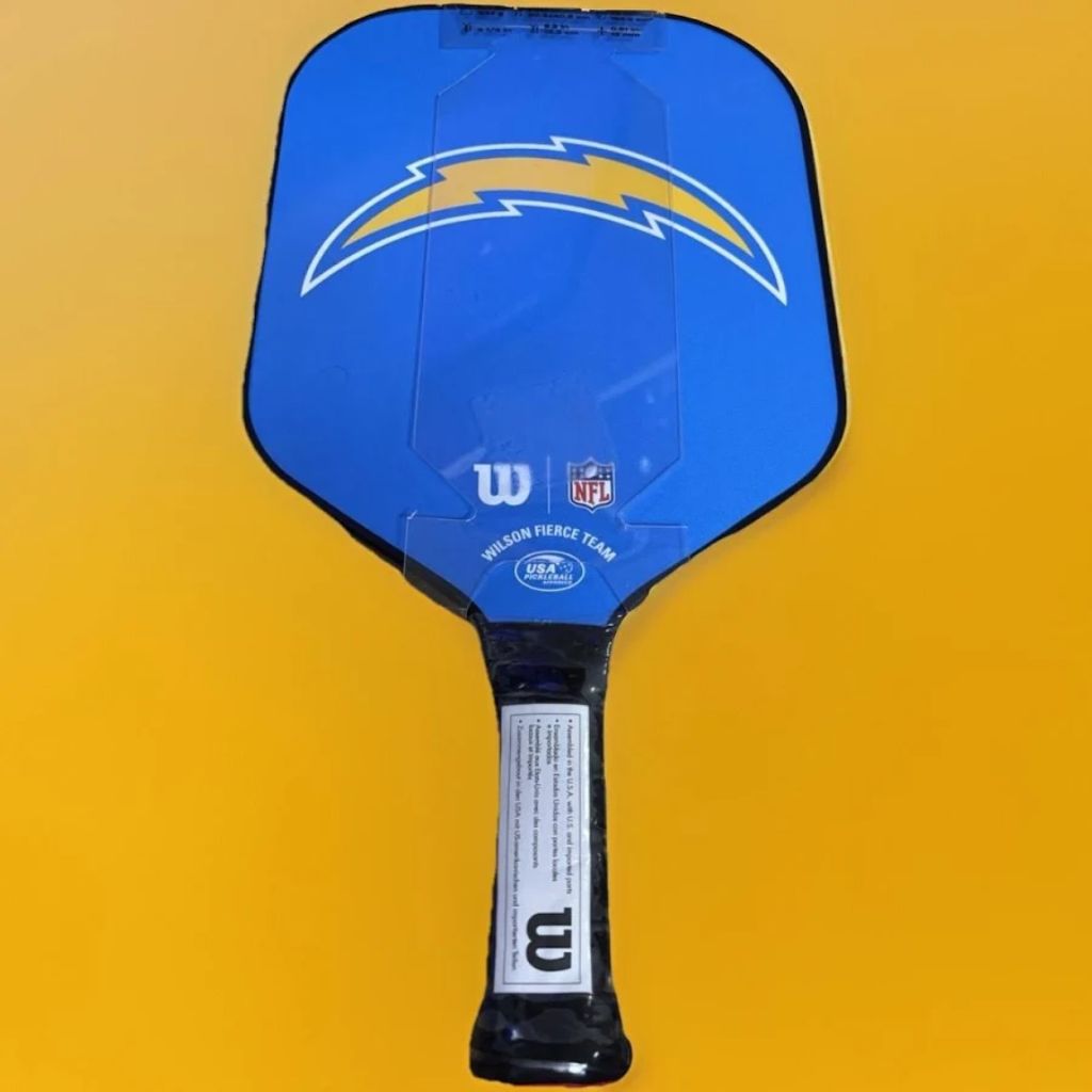San Diego Chargers Wilson Fierce Team Pickleball Paddle