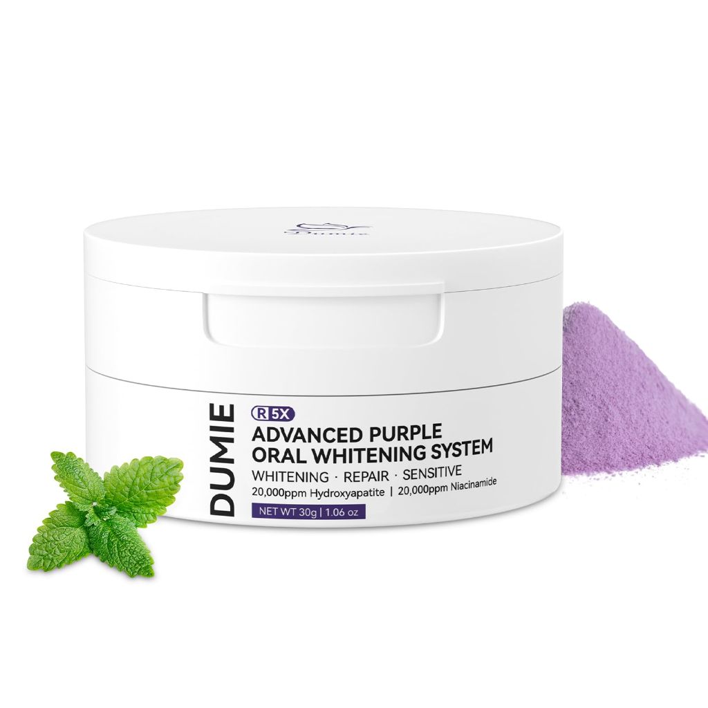 Teeth Whitening Powder, Enamel Repair & Long-Lasting Natural White-30g