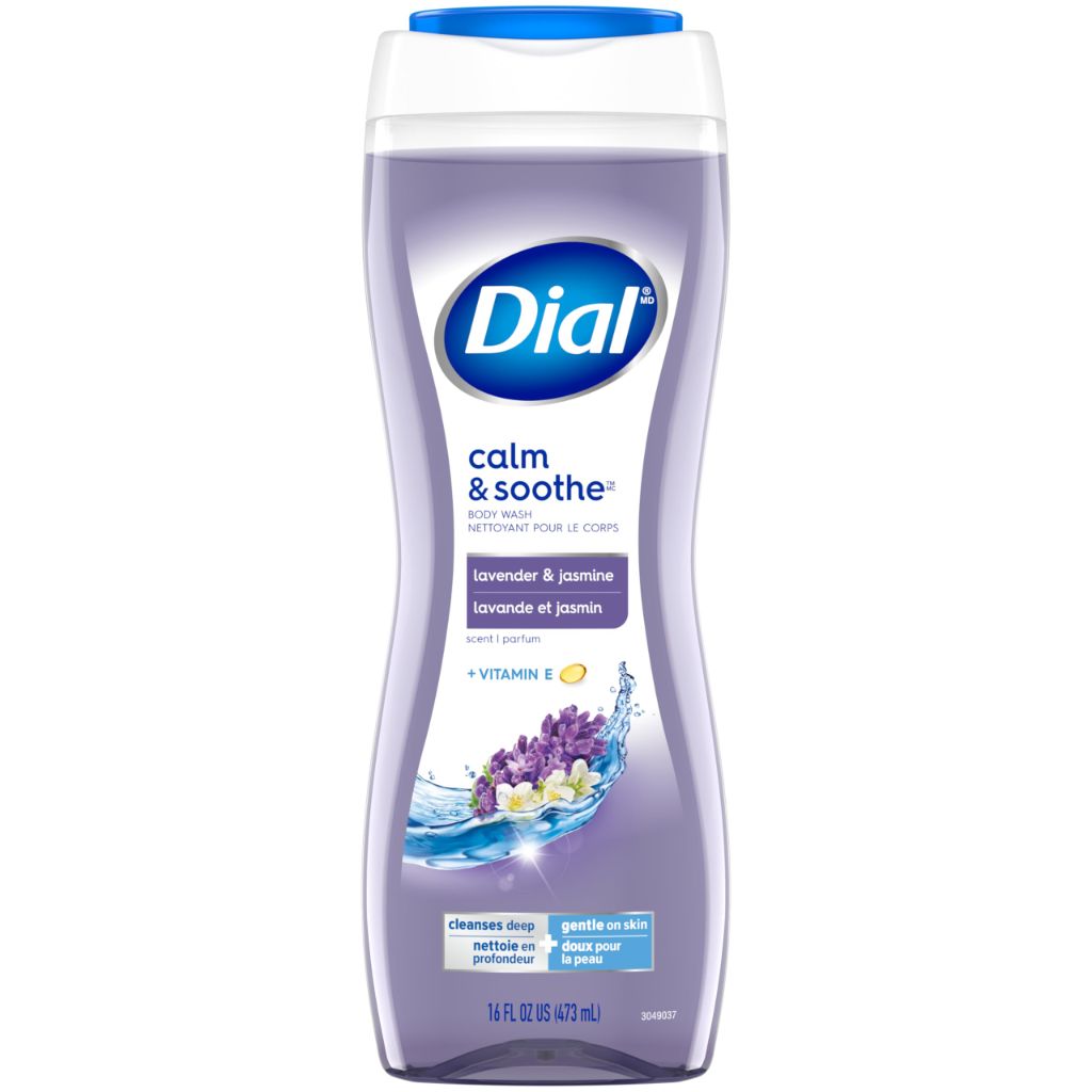 Dial Smooth & Calm Body Wash, Lavender and Twilight Jasmine, 16 Fl. Oz