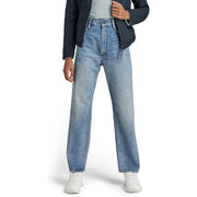 G-Star Raw Women's Type 89 Real Boyfriend Loose Fit Jeans - Size 24/32 - Sun Faded Air Force Blue