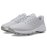 adidas Men's ZG23 Vent Golf Shoes, Dash Gray/White/Silver Metallic, Size 7