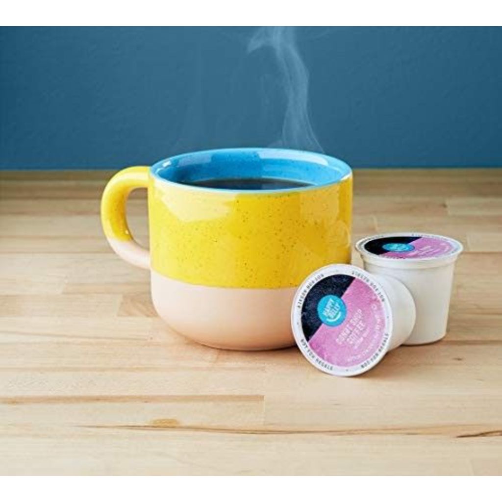 Happy Belly Donut Shop Medium Roast Keurig K-Cup Coffee Pods, 100 Count