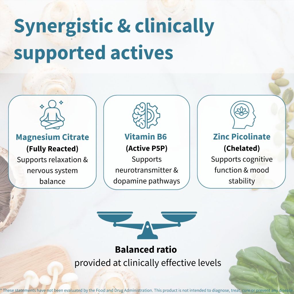 Igennus Neurobalance Zinc, Magnesium, & B6, 120 Small Tablets