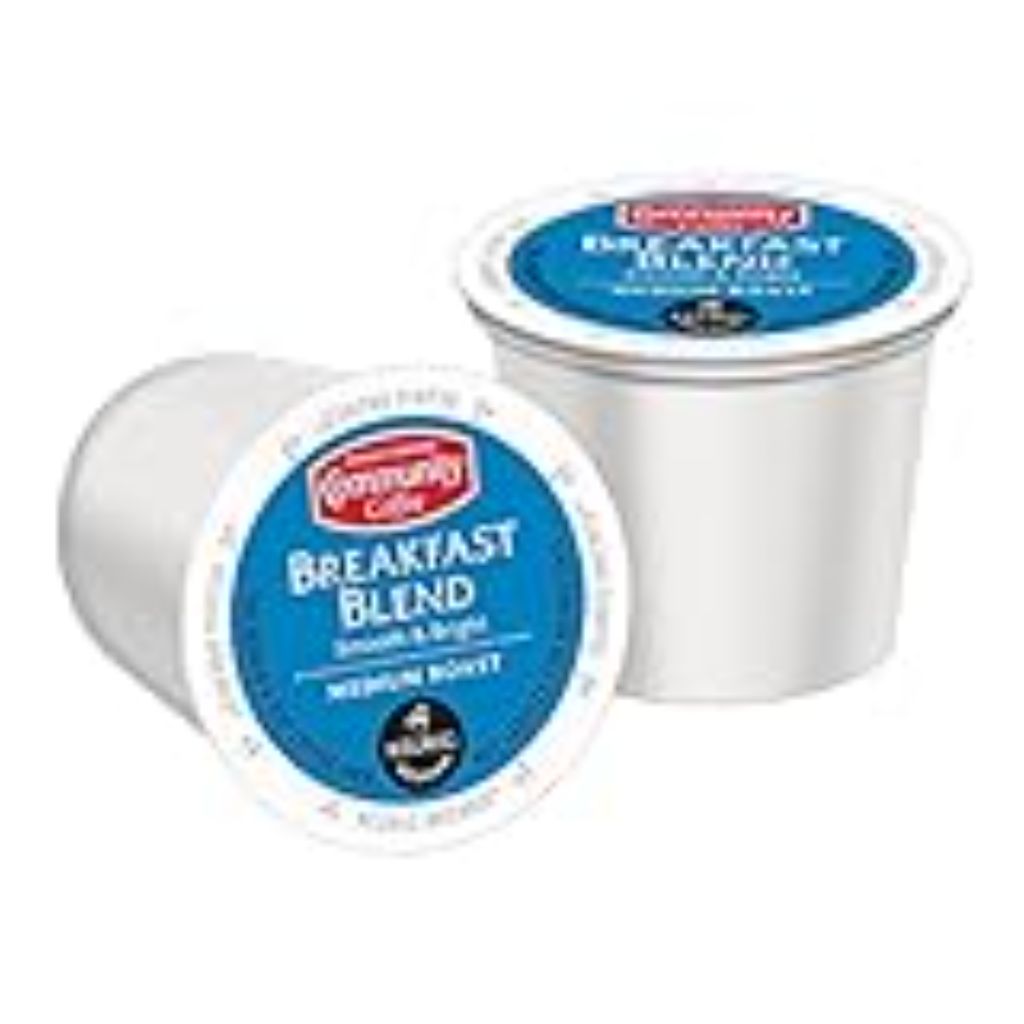 Community Coffee Breakfast Blend Medium Roast Keurig K-Cup Coffee Pods, 12ct