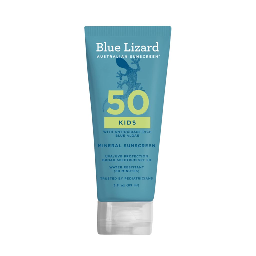 Blue Lizard Kids Mineral SPF 50 Sunscreen Lotion, Fragrance-Free, 3 fl oz