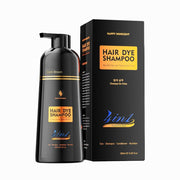 Happy Innocent Hair Color Shampoo for Gray Hair - Hair Dye Shampoo (Dark Brown)