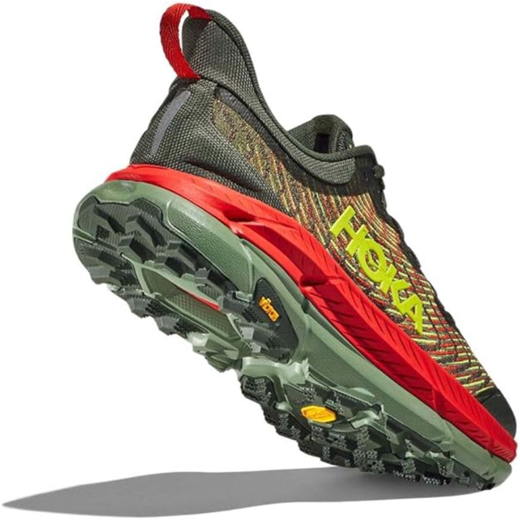 Hoka Men's Mafate Speed 4 Thyme/Fiesta 11.5