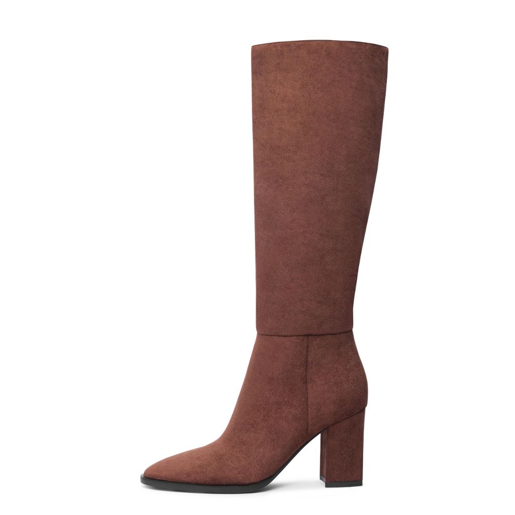 SZ 7, TopWalks Women's Knee High Boots | Suede Brown