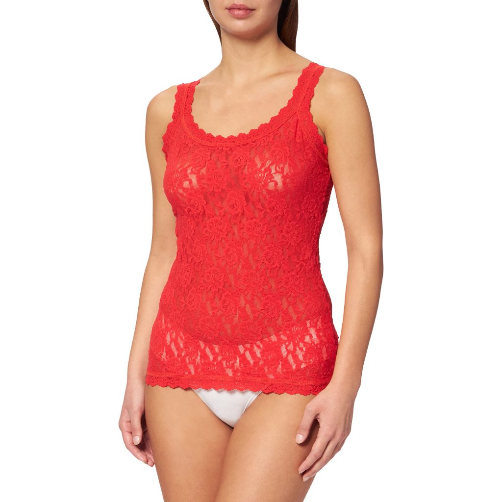 SZ XS, Hanky panky Signature Lace Unlined Cami | Red