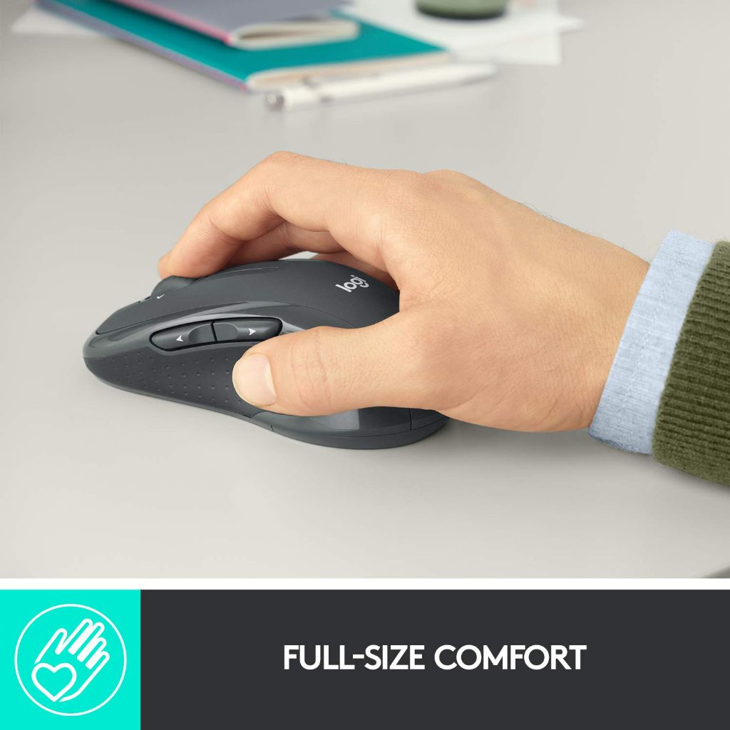 Logitech M510 Wireless Mouse - Graphite